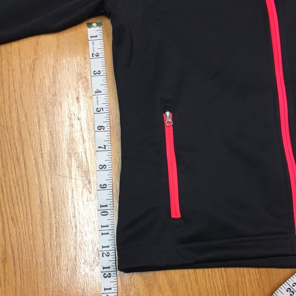 Spider Ladies Black Zip up Jacket. Sz M - Picture 6 of 10